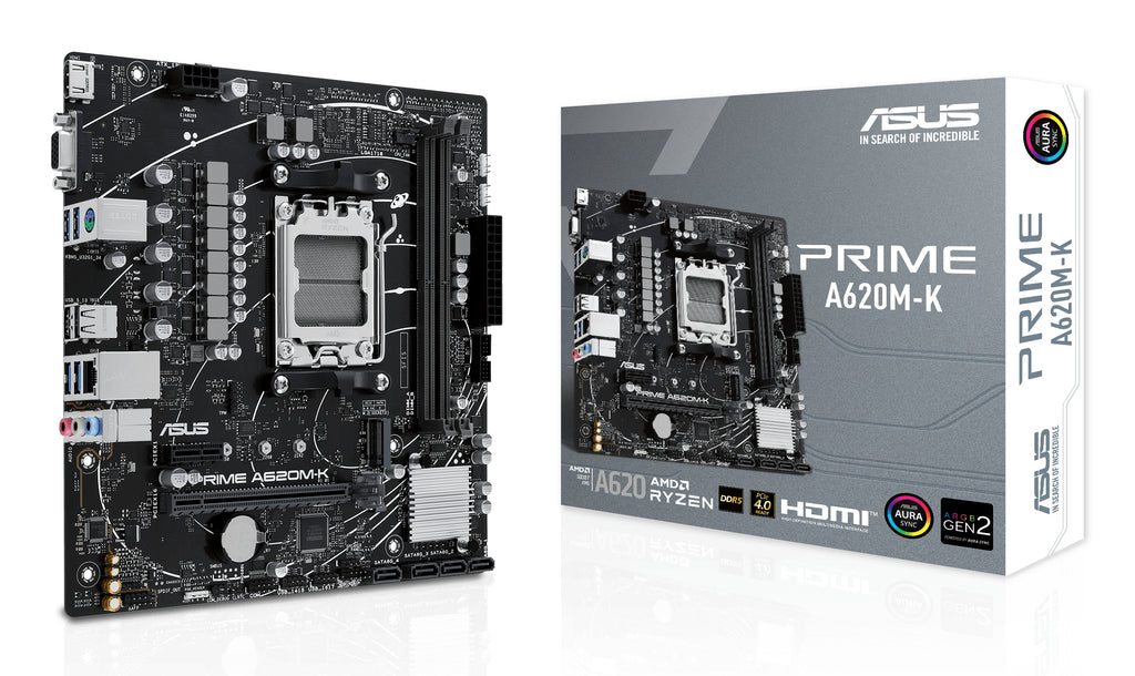 ASUS PRIME A620M-K AMD A620 Zócalo AM5 micro ATX (2)