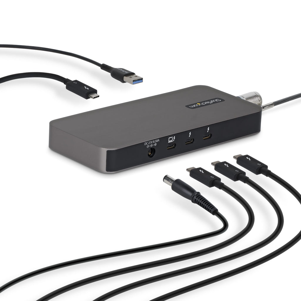 StarTech.com 303UE-TB5-HUB hub de interfaz Thunderbolt 5 80 Mbit/s Gris (4)