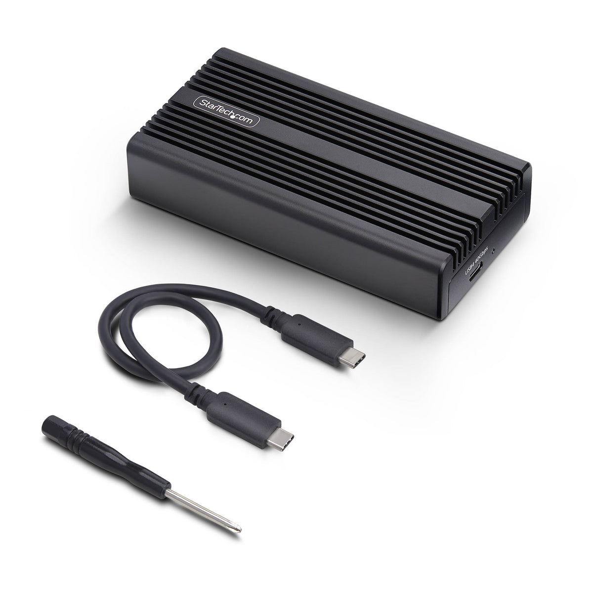 StarTech.com 1USB4-NVME-ENCLOSURE caja para disco duro externo Caja externa