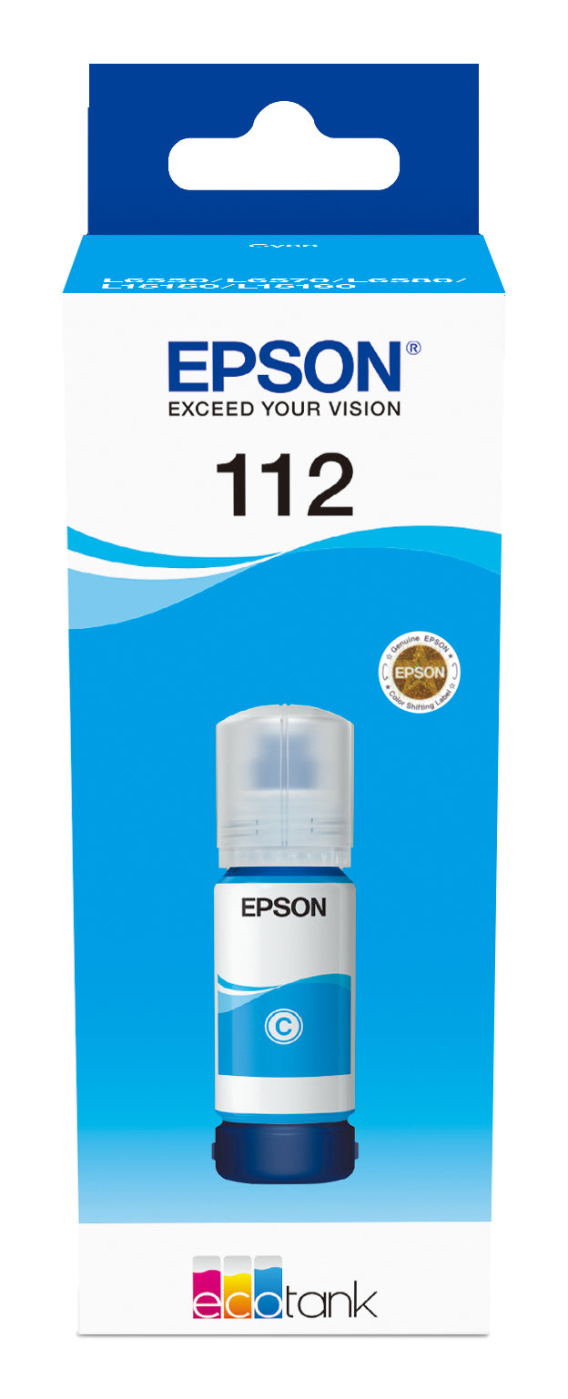 Epson C13T06C24A - 70 ml, cián, original, recarga de tinta, para EcoTank L11160