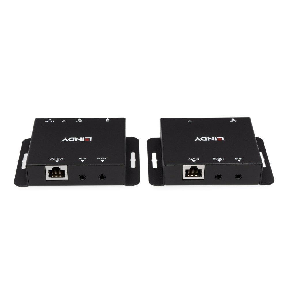 Lindy 38509 extensor audio/video Transmisor y receptor de señales AV Negro (4)