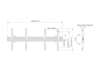 Multibrackets 0631 soporte para TV 75" Negro