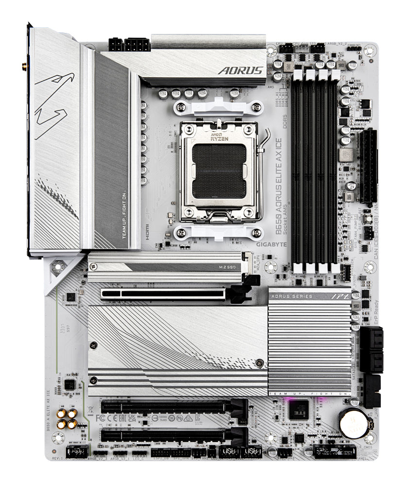 GIGABYTE B650 AORUS ELITE AX ICE placa base AMD B650 Zócalo AM5 ATX (4)