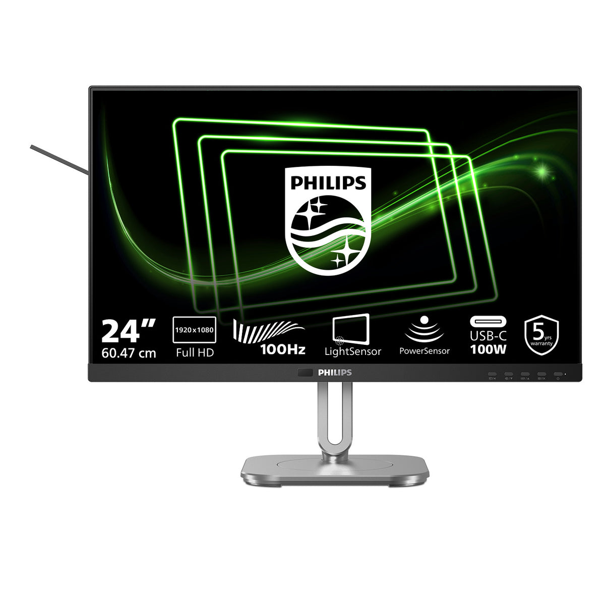 Philips 5000 series 24B2G5301/00 pantalla para PC 60,5 cm (23.8") 1920 x 1080 Pixeles Full HD LCD Negro (2)