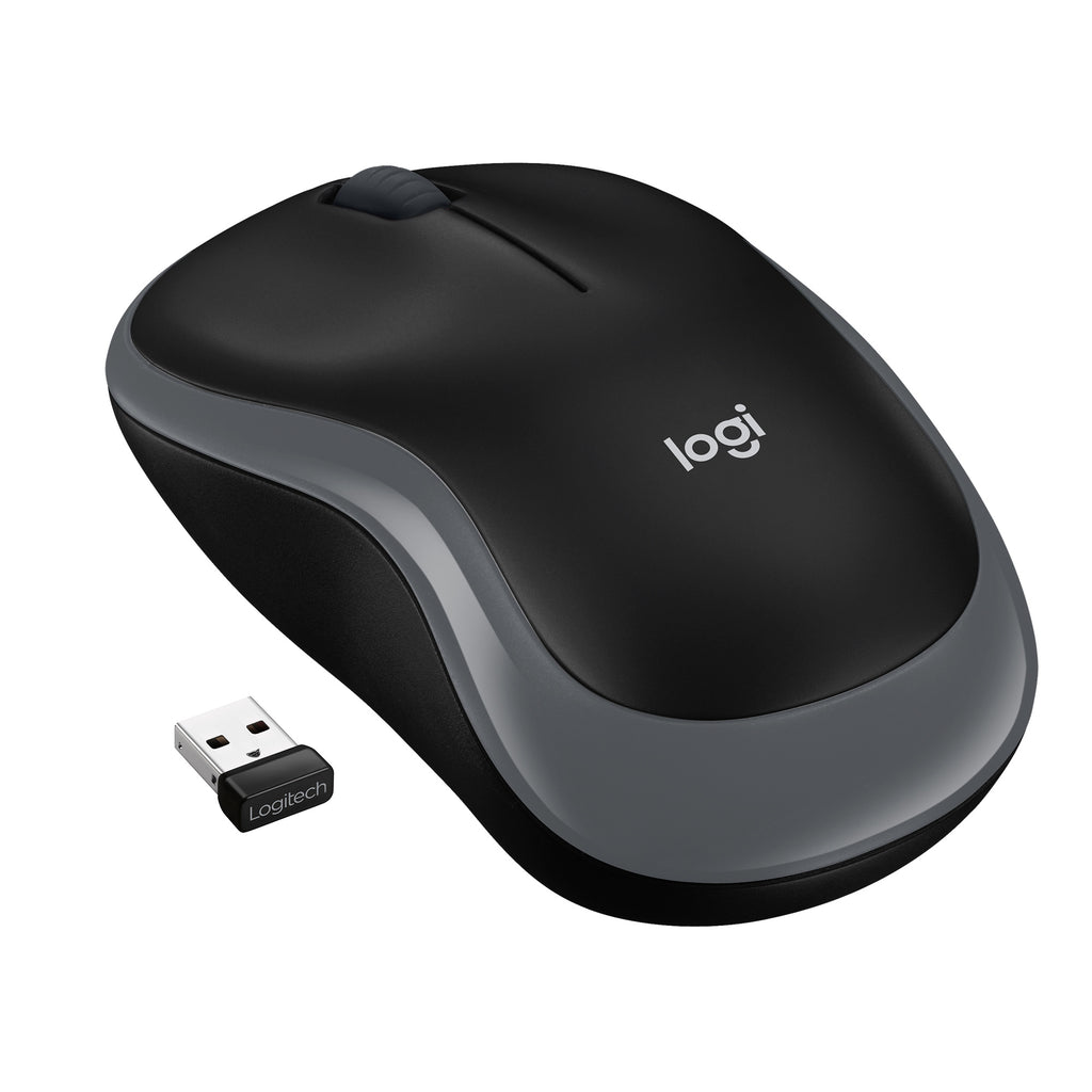Logitech M185 ratón Oficina Ambidextro RF inalámbrico Óptico 1000 DPI (2)
