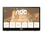 AOC 16T3EA monitor o TV portátil Negro 39,6 cm (15.6") 1920 x 1080 Pixeles (2)