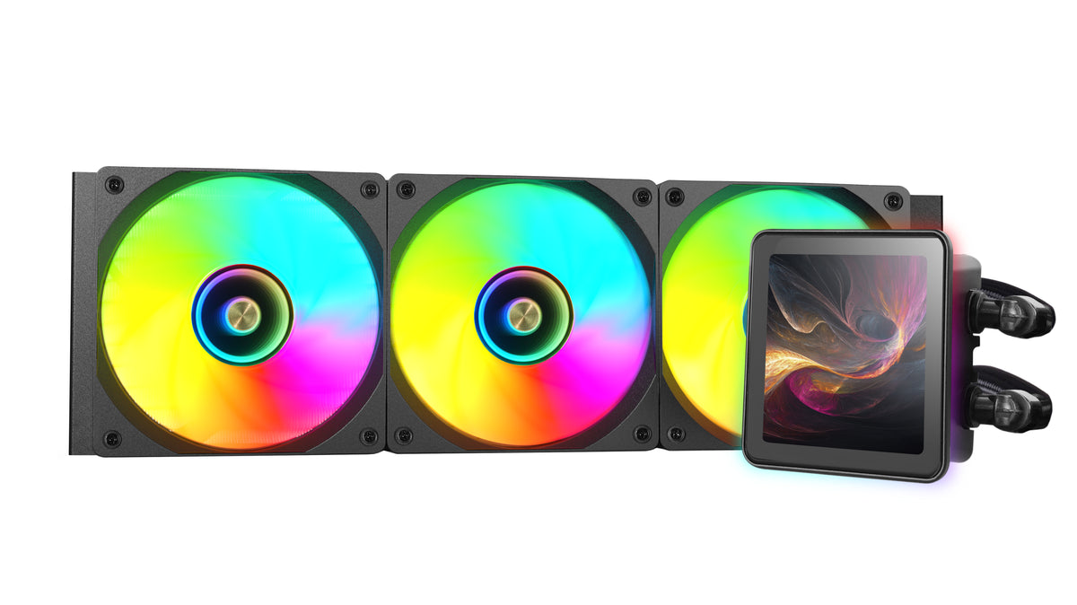 Mars Gaming ML-VISIONPRO360 Procesador Sistema de refrigeración líquida todo en uno 12 cm Negro 1 pieza(s) (7)