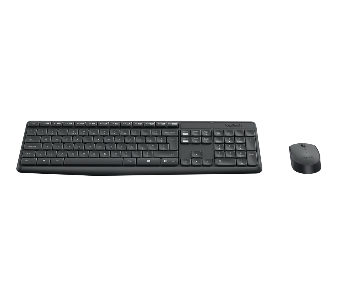 Logitech 920-007921 teclado Ratón incluido Universal RF inalámbrico QWERTY Nórdico Gris (2)