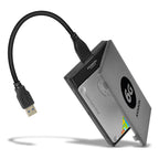 Axagon ADSA-1S6 caja para disco duro externo Carcasa de disco duro/SSD Negro 2.5"