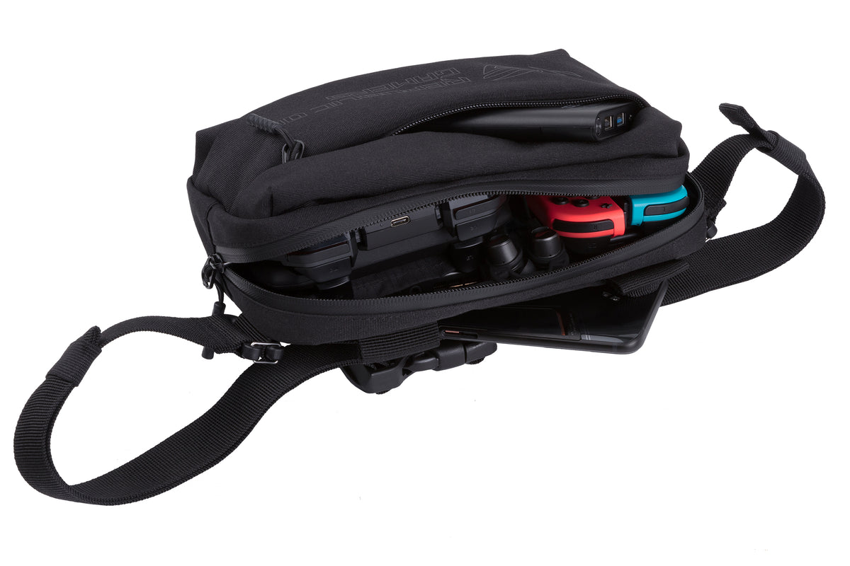 Asustek 90XB06FA-BME000 - ASUS ROG Ranger BC1001, Riñonera, poliéster, negro