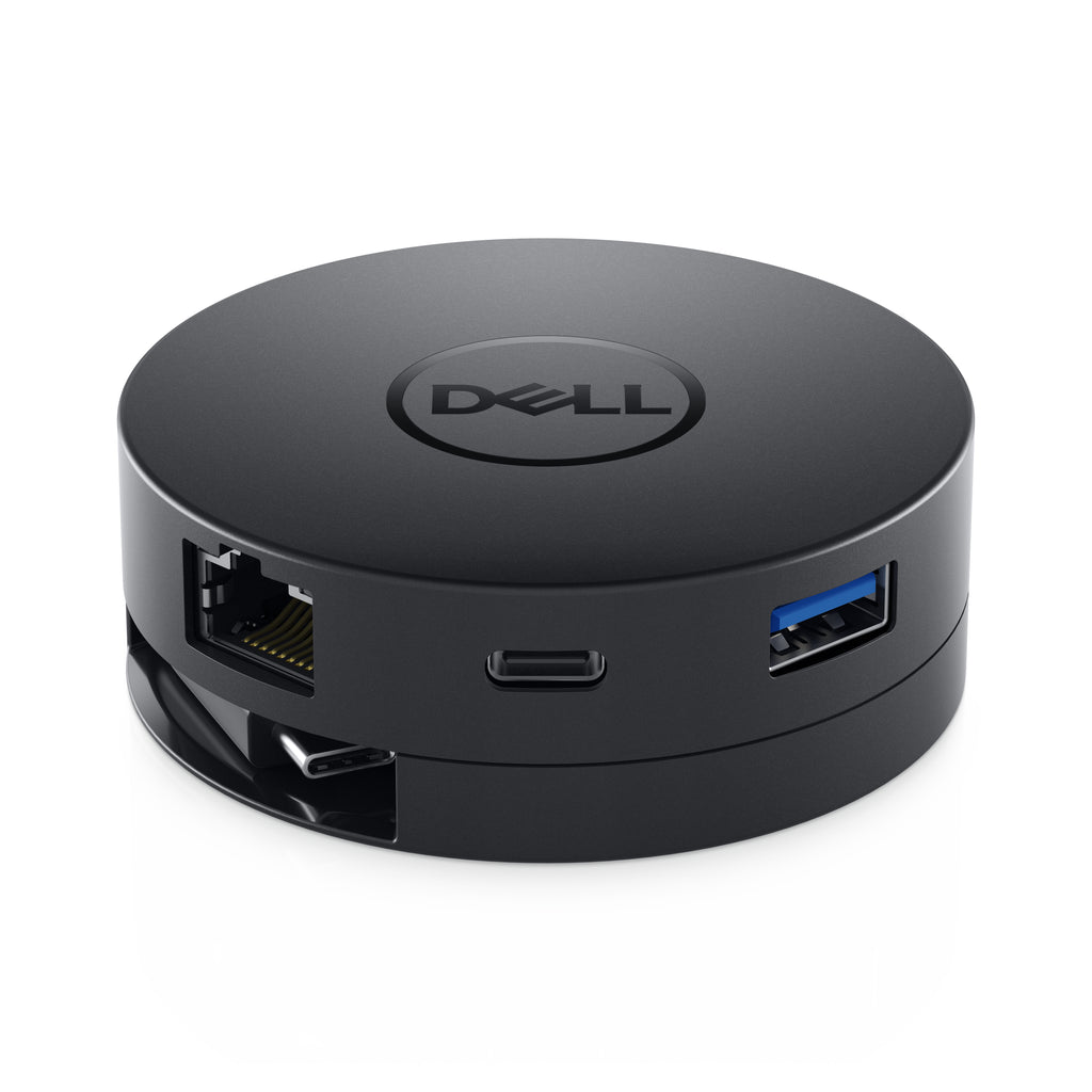 DELL Mobile Adapter DA300 Alámbrico USB 3.2 Gen 2 (3.1 Gen 2) Type-C Negro (3)