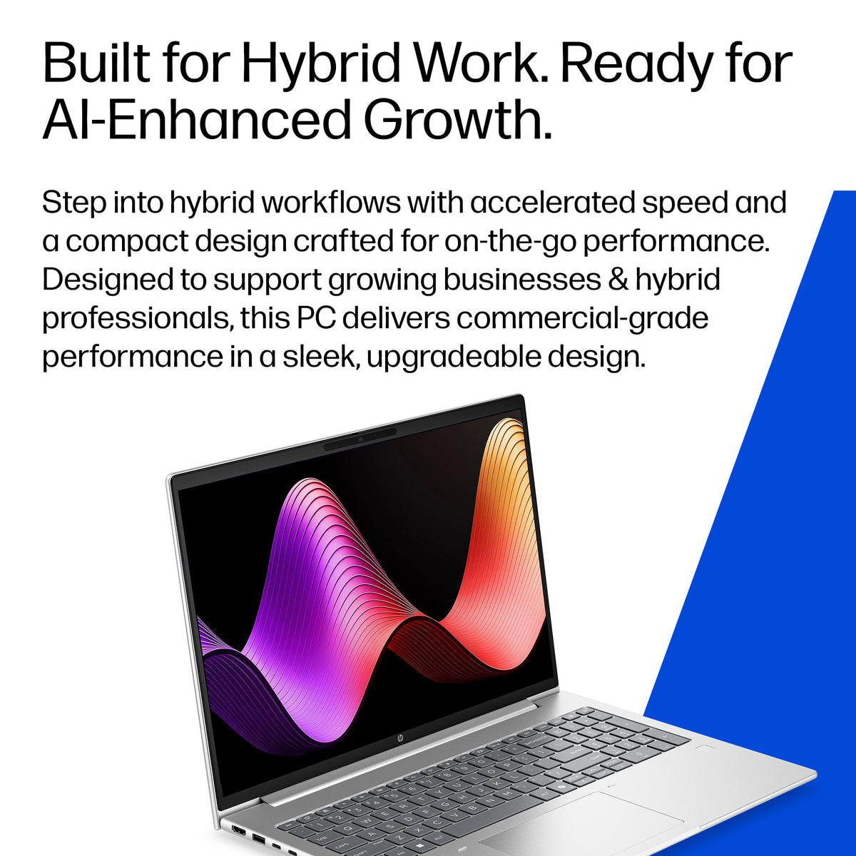 HP ProBook 4 G2i 16 inch Notebook Next Gen AI PC Wolf Pro Security Edition Copilot+ PC Intel Core Ultra 7 Laptop 40.6 cm (16") WUXGA 16 GB DDR5-SDRAM 512 GB SSD Wi-Fi 7 (802.11be) Windows 11 Pro Silver (9)