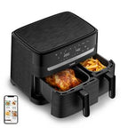 Tefal Easy Fry EY901N Doble 8,3 L Independiente 2700 W Freidora de aire caliente