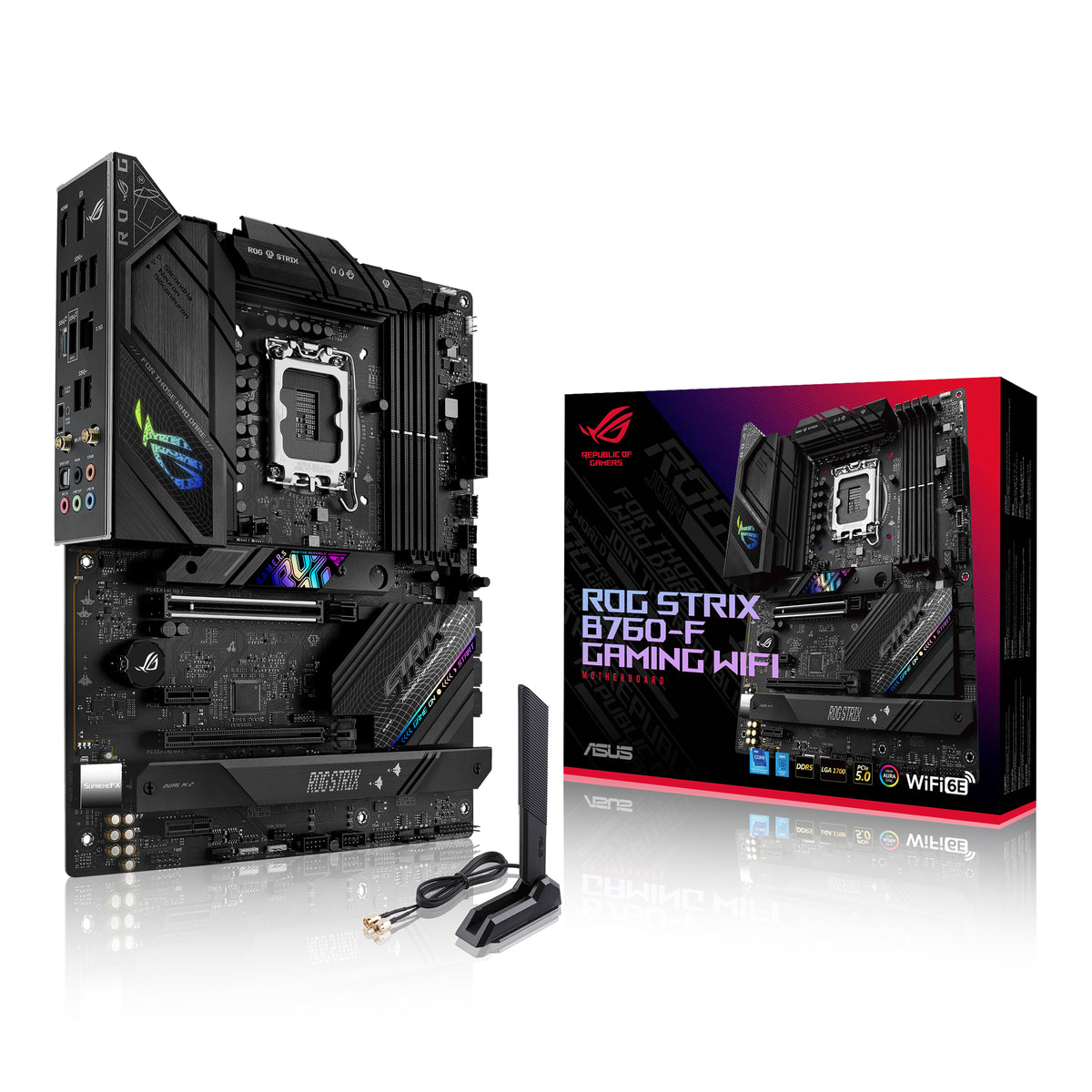 ASUS ROG STRIX B760-F GAMING WIFI Intel B760 LGA 1700 ATX (7)