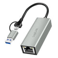 LogiLink UA0238B adaptador y tarjeta de red Ethernet 1000 Mbit/s