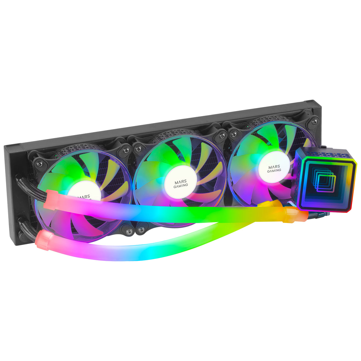 Mars Gaming MLULTRA360 sistema de refrigeración para ordenador Procesador Kit de refrigeración líquida 12 cm 1 pieza(s) (2)