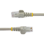 StarTech.com N6LPATCH50CMGR cable de red 0,5 m U/UTP (UTP) Alrededor (2)