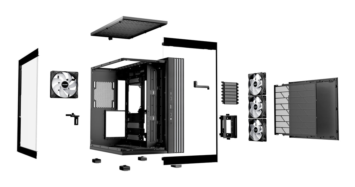 be quiet! LIGHT BASE 600 LX Black Midi Tower Negro (4)