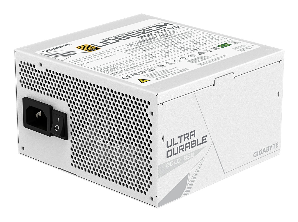 GIGABYTE UD850GM PG5 V2 ICE unidad de fuente de alimentación 850 W 20+4 pin ATX ATX Blanco (5)