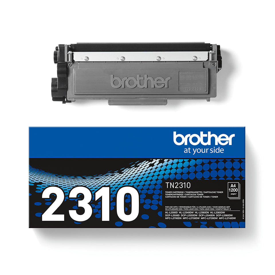 Brother TN-2310 cartucho de tóner 1 pieza(s) Original Negro (4)