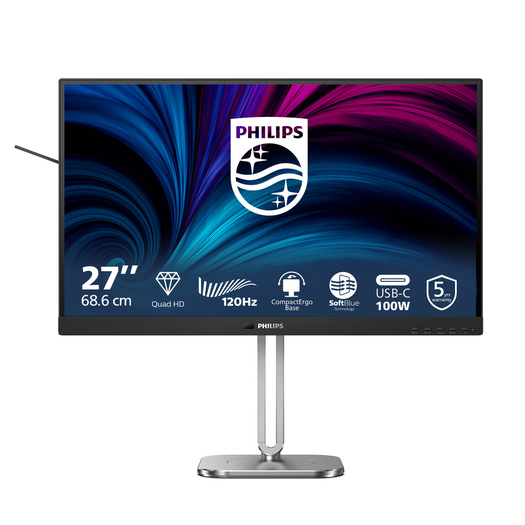 Philips 27B2U4601/00 pantalla para PC 68,6 cm (27") 2560 x 1440 Pixeles Quad HD LCD Gris (3)