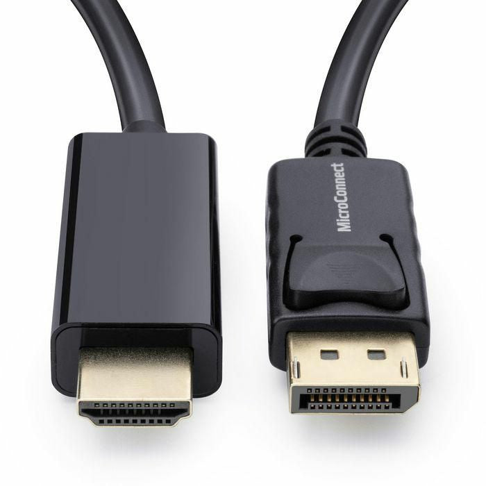 Microconnect MC-DP-HDMI-100 adaptador de cable de vídeo 1 m DisplayPort Negro (3)