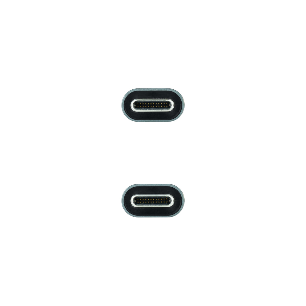 Nanocable 10.01.4301 cable USB USB4 Gen 2x2 USB C 20 Gbit/s Negro (4)