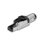Lindy 62411 conector RJ45 Negro, Plata (2)