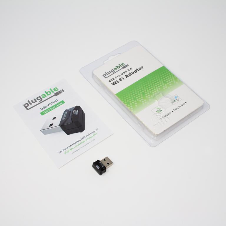 Plugable Technologies USB-WIFINT punto de acceso inalámbrico 408 Mbit/s Negro (3)