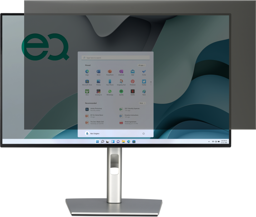 Filtro privacidad Kensington EQ 27"