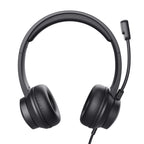 Trust HS-150 Auriculares Alámbrico Diadema Oficina/Centro de llamadas Negro (4)