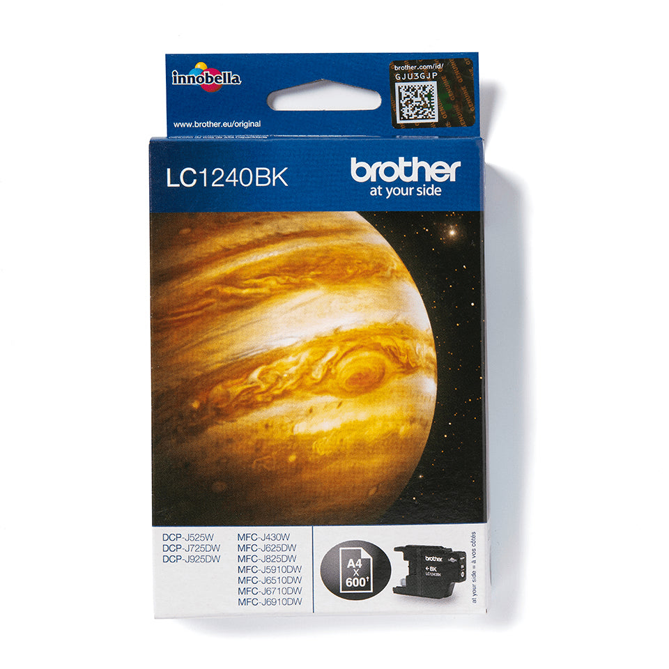 Brother LC1240BK cartucho de tinta 1 pieza(s) Original Negro (2)
