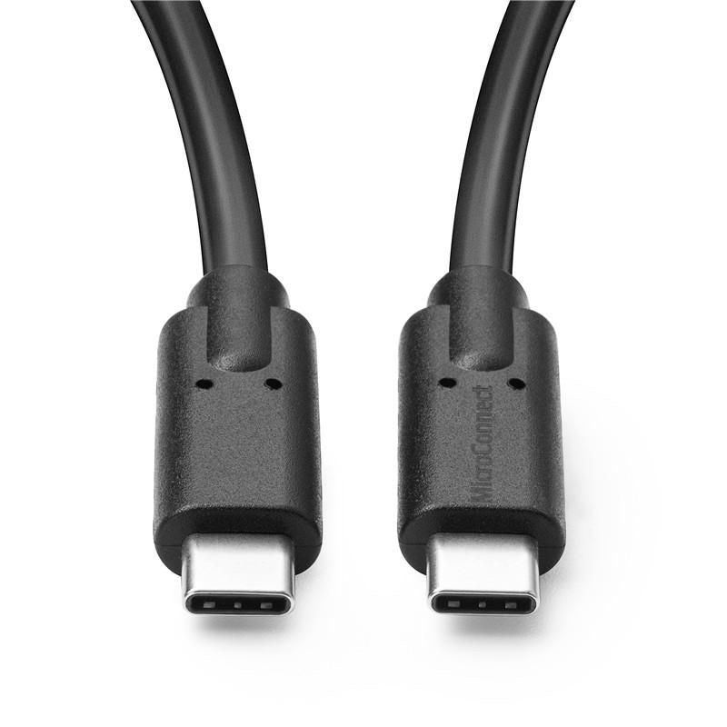 Microconnect USB3.2CC0.5 cable USB USB 3.2 Gen 2x2 0,5 m USB C 100 W Negro (3)