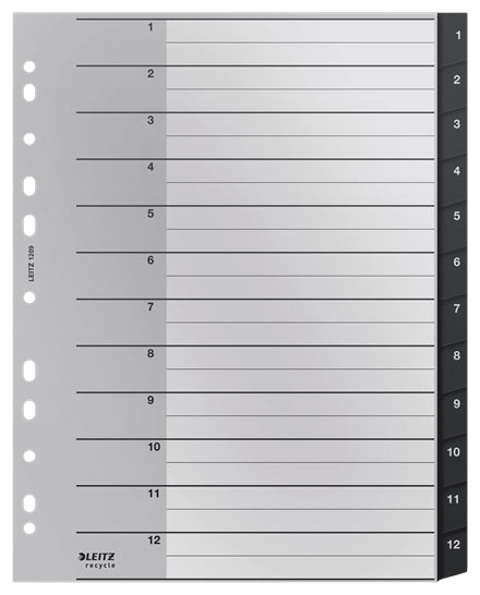 Leitz 12090000 faneskiller Blankt fane