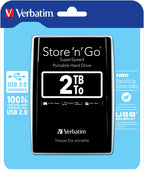 Verbatim Store 'n' Go disco duro externo 5400 RPM Micro-USB B 3.2 Gen 1 (3.1 Gen 1) (2)