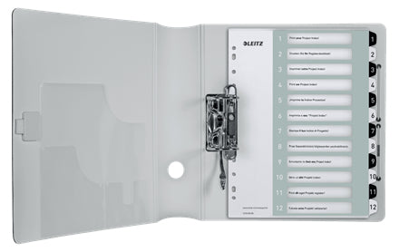 Leitz WOW opdeler Polypropylen So (12160000)