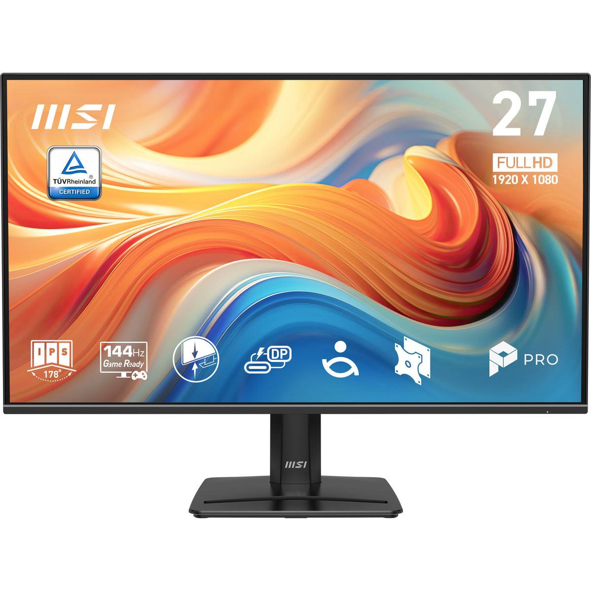 MSI Pro MP272 E14C pantalla para PC 68,6 cm (27") 1920 x 1080 Pixeles Full HD LED Negro (2)