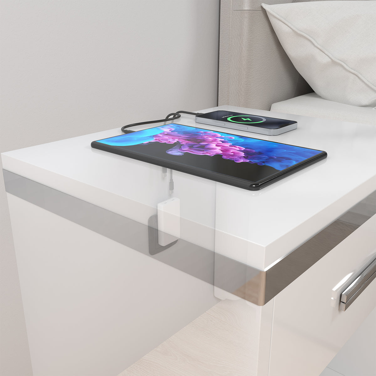 AISENS ASCH-65W2P077-W cargador de dispositivo móvil Cámara digital, Teléfono móvil, Portátil, Smartphone, Tableta, Universal Corriente alterna Carga rápida Interior (7)