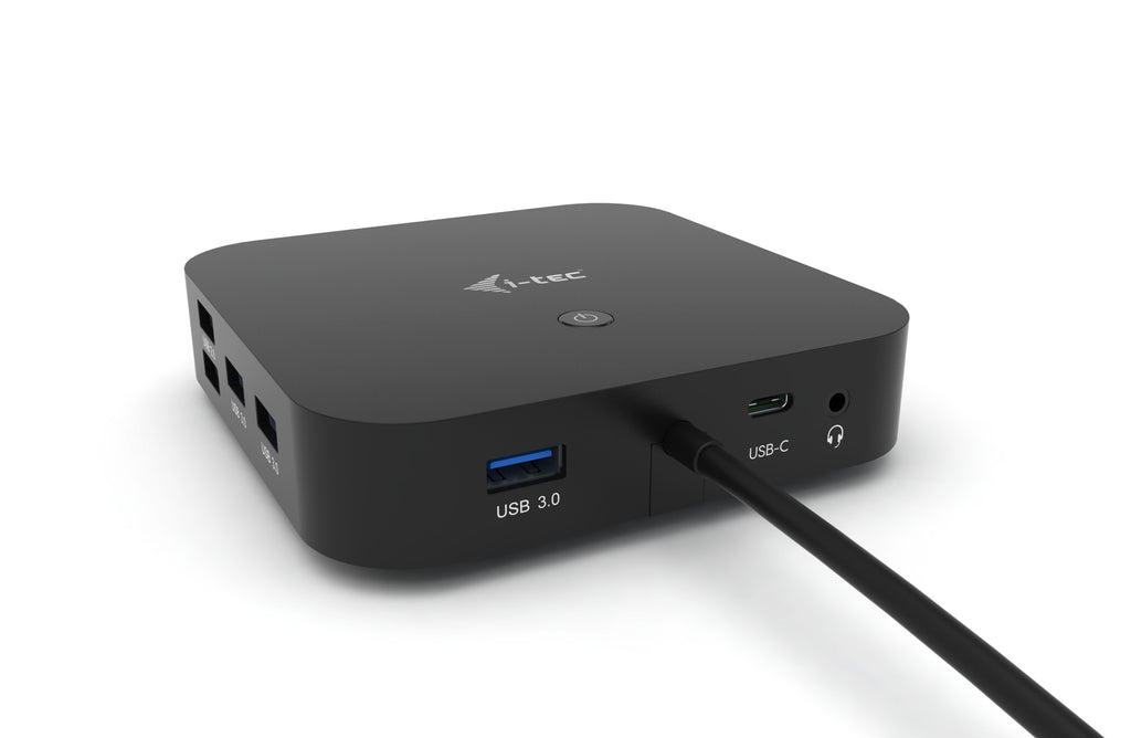 i-tec C31DUALDPDOCKPD base para portátil y replicador de puertos Alámbrico USB 3.2 Gen 1 (3.1 Gen 1) Type-C Negro (2)