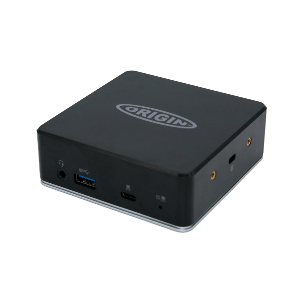 Origin Storage OSDOCK-MMUSBCA/EU base para portátil y replicador de puertos Acoplamiento USB 3.2 Gen 1 (3.1 Gen 1) Type-A + Type-C Negro