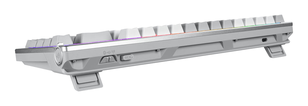 ASUS ROG Azoth White teclado Juego USB + RF Wireless + Bluetooth Blanco (6)