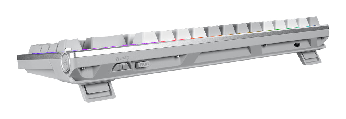 ASUS ROG Azoth White teclado Juego USB + RF Wireless + Bluetooth Blanco (6)