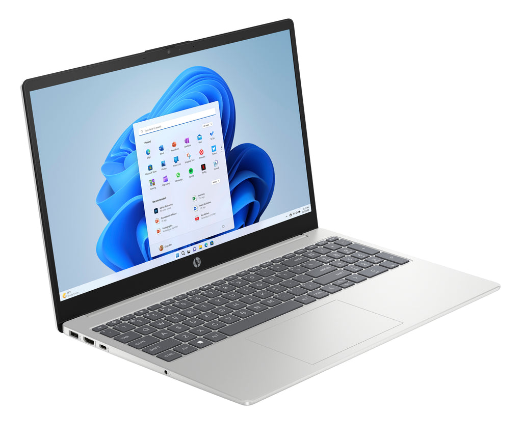 HP 15-fd0329ns Intel® N N100 Portátil 39,6 cm (15.6") Full HD 8 GB DDR4-SDRAM 256 GB SSD Wi-Fi 6 (802.11ax) Windows 11 Home Plata (2)