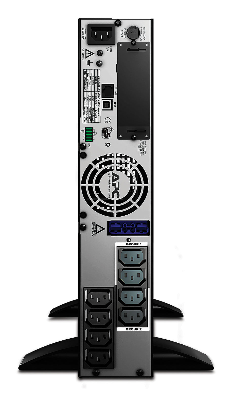 APC SMX1000IR sistema de alimentación ininterrumpida (UPS) Línea interactiva 1 kVA 800 W 8 salidas AC (3)