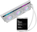 ASUS ROG Strix LC IV 360 ARGB LCD White Edition Procesador Kit de refrigeración líquida 12 cm Blanco (2)