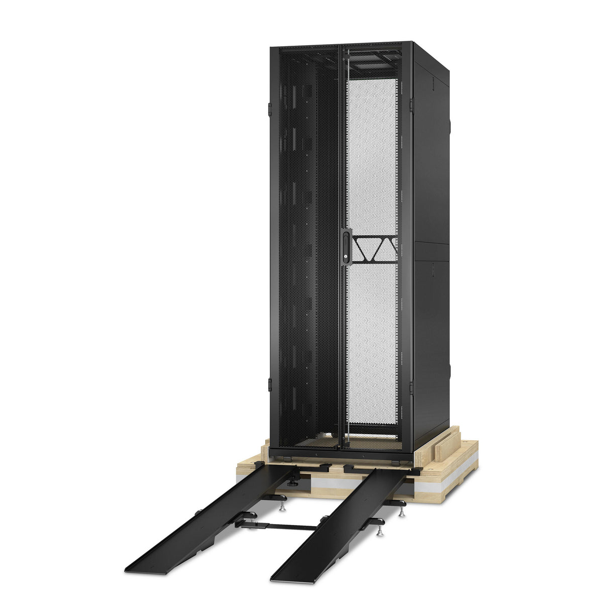 APC NetShelter SX 42U Rack o bastidor independiente Negro (3)