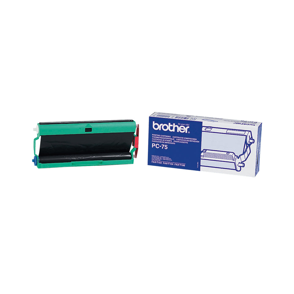 Brother PC-75 suministro para fax Cinta + cartucho de fax 144 páginas Negro 1 pieza(s) (2)