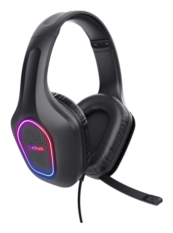 Trust GXT 416 ZIROX Auriculares Alámbrico Diadema Juego USB tipo A Negro (5)