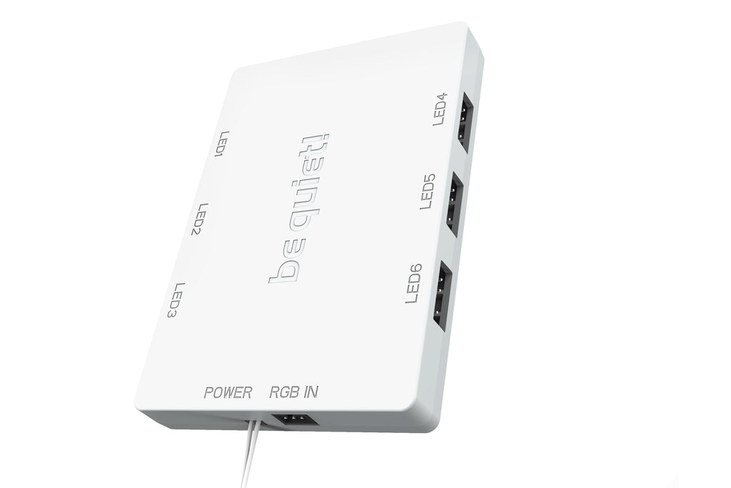be quiet! Light Wings White, 120mm PWM Triple Pack Carcasa del ordenador