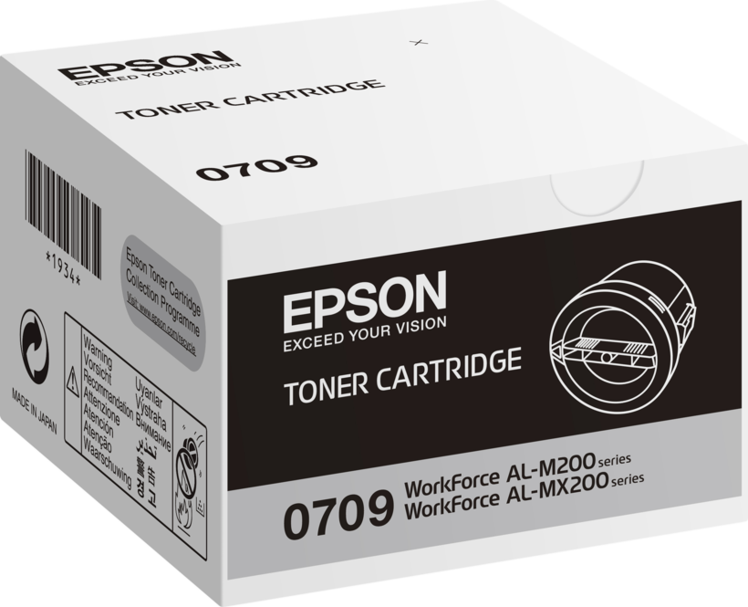 EPSON Tóner S050709 negro C13S050709 (2)